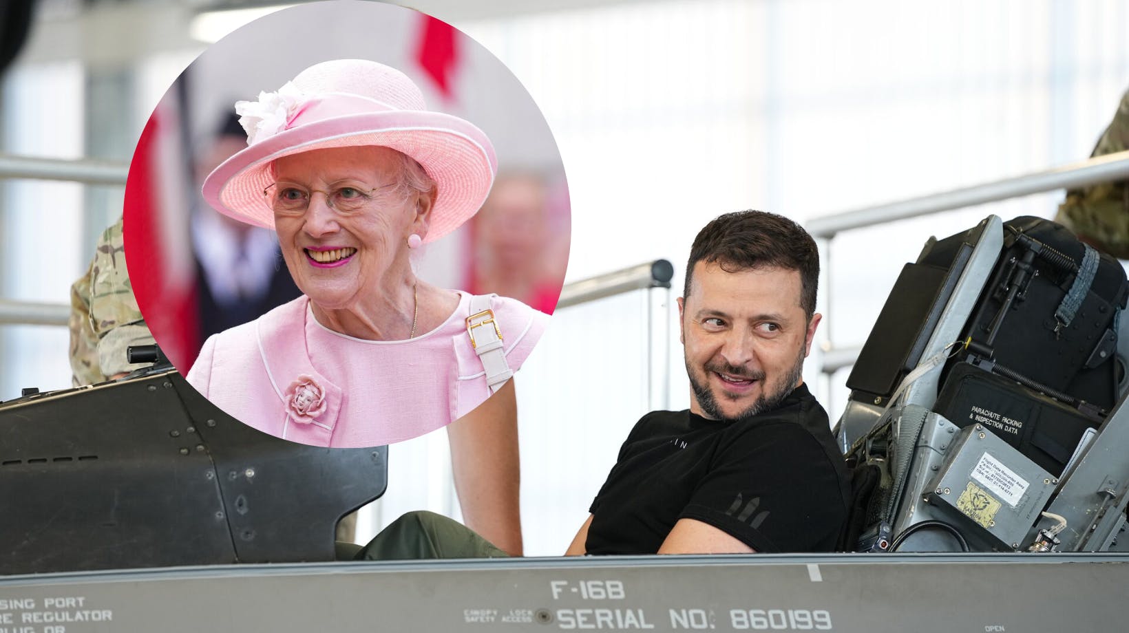 Volodymyr Zelenskyj skal i audiens hos dronning Margrethe.