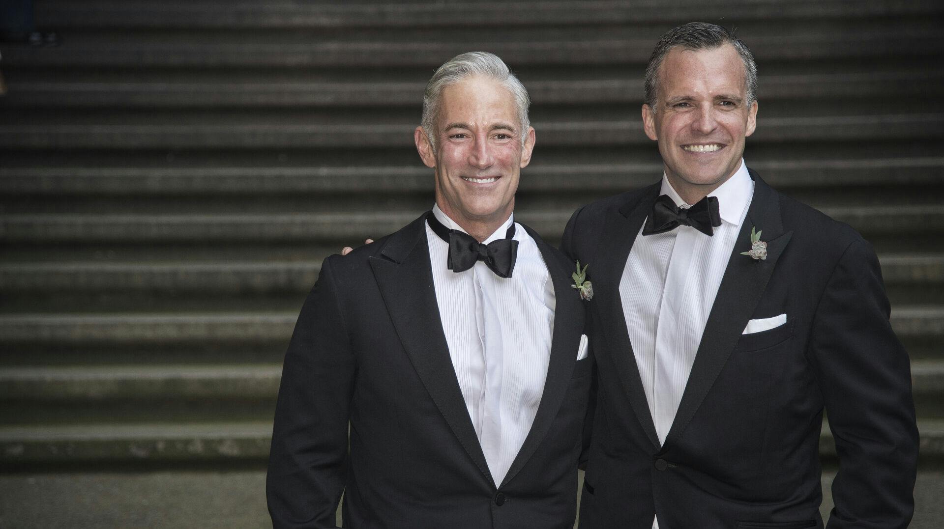 Rufus Gifford blev gift med Stephen DeVincent på Københavns Rådhus i 2015.