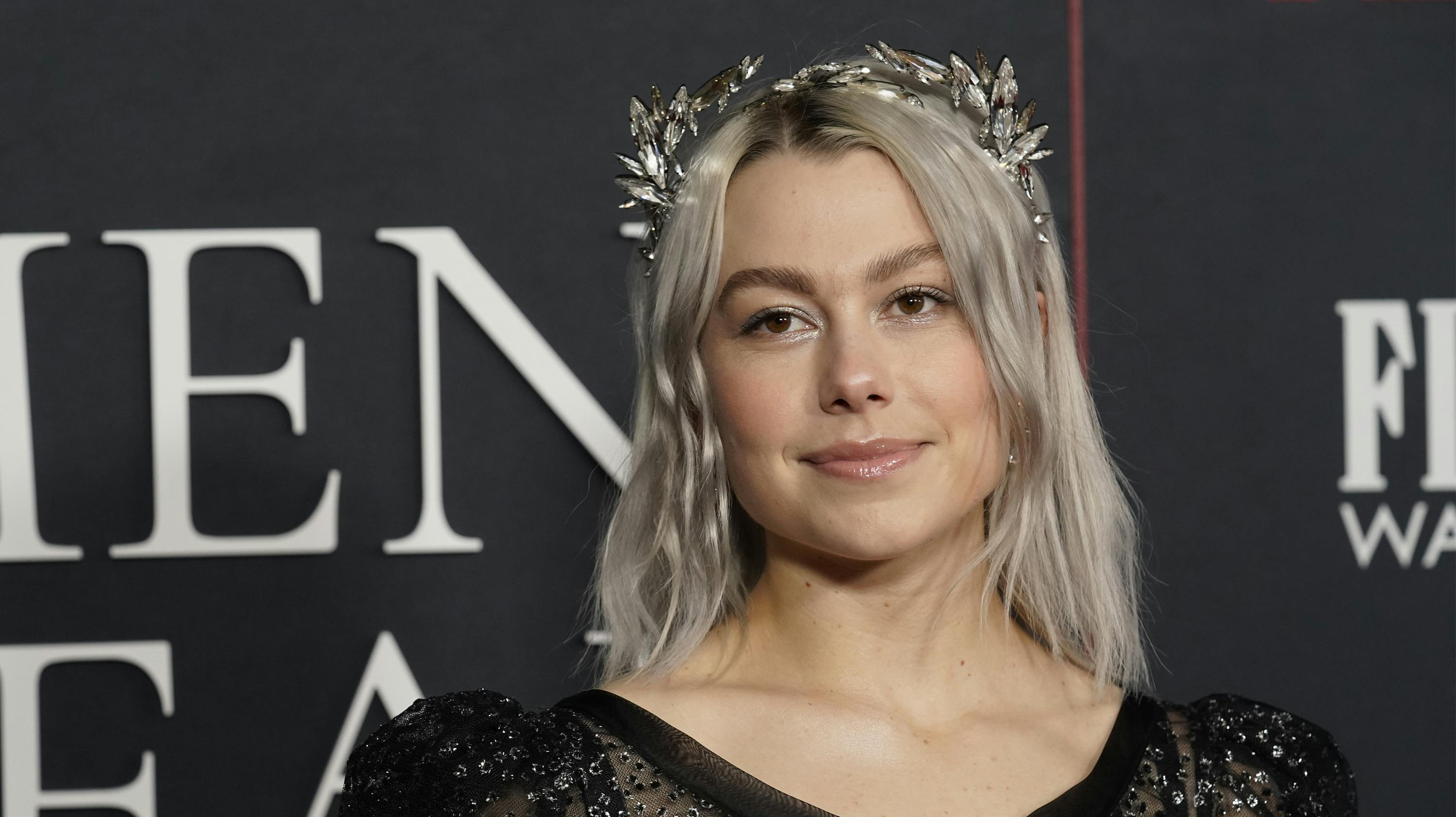 Phoebe Bridgers arrives at Time's second annual Women of the Year Gala on Wednesday, March 8, 2023, at the Four Seasons Hotel in Los Angeles. (AP Photo/Chris Pizzello)