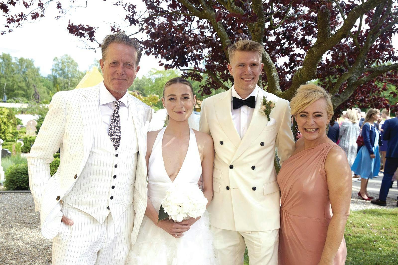 Peter Mygind, Stine Lykke Winther, Julius Mygind og Lise Mühlhausen