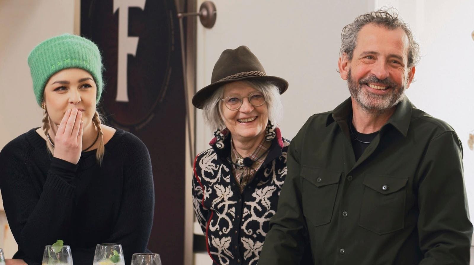 Julia Sofia Aastrup, Bjørli Lehrmann og Christian Grau