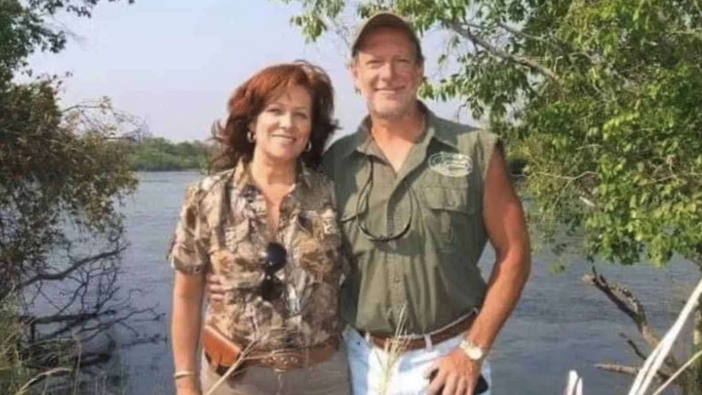 Lawrence Rudolph er blevet idømt livstid for at have dræbt sin hustru under en safaritur til Zambia.