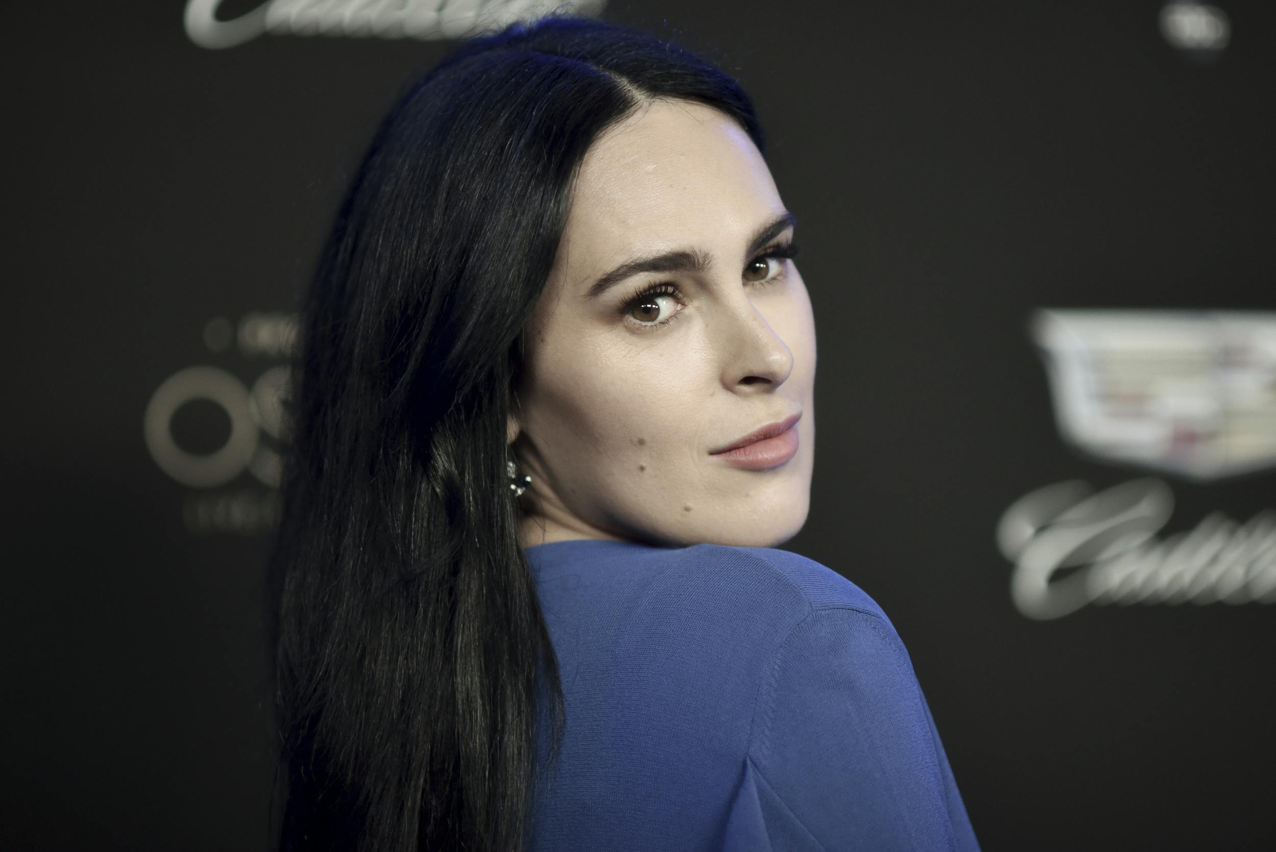 Rumer Willis attends Cadillac's pre-Oscar event at Chateau Marmont on Thursday, Feb. 6, 2020, in Los Angeles. (Photo by Richard Shotwell/Invision/AP)