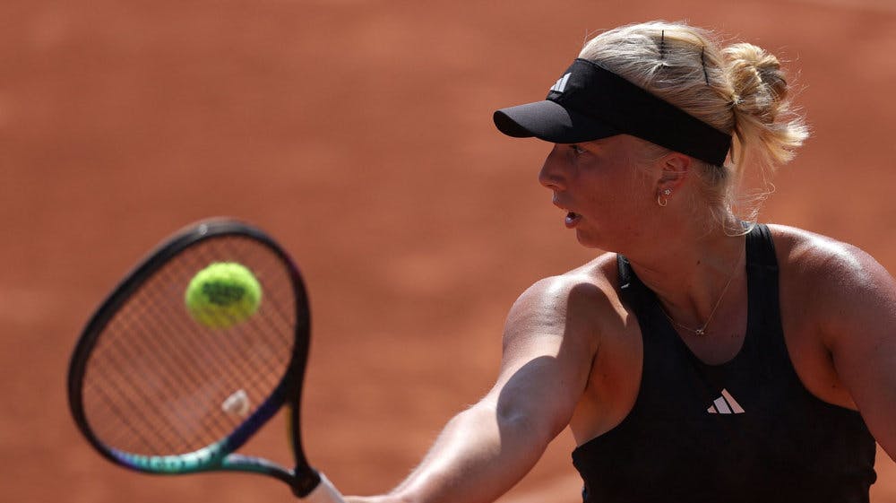 Clara Tauson har trukket sig fra WTA-turneringen i Cleveland, efter at hun tabte første sæt. (Arkivfoto). 