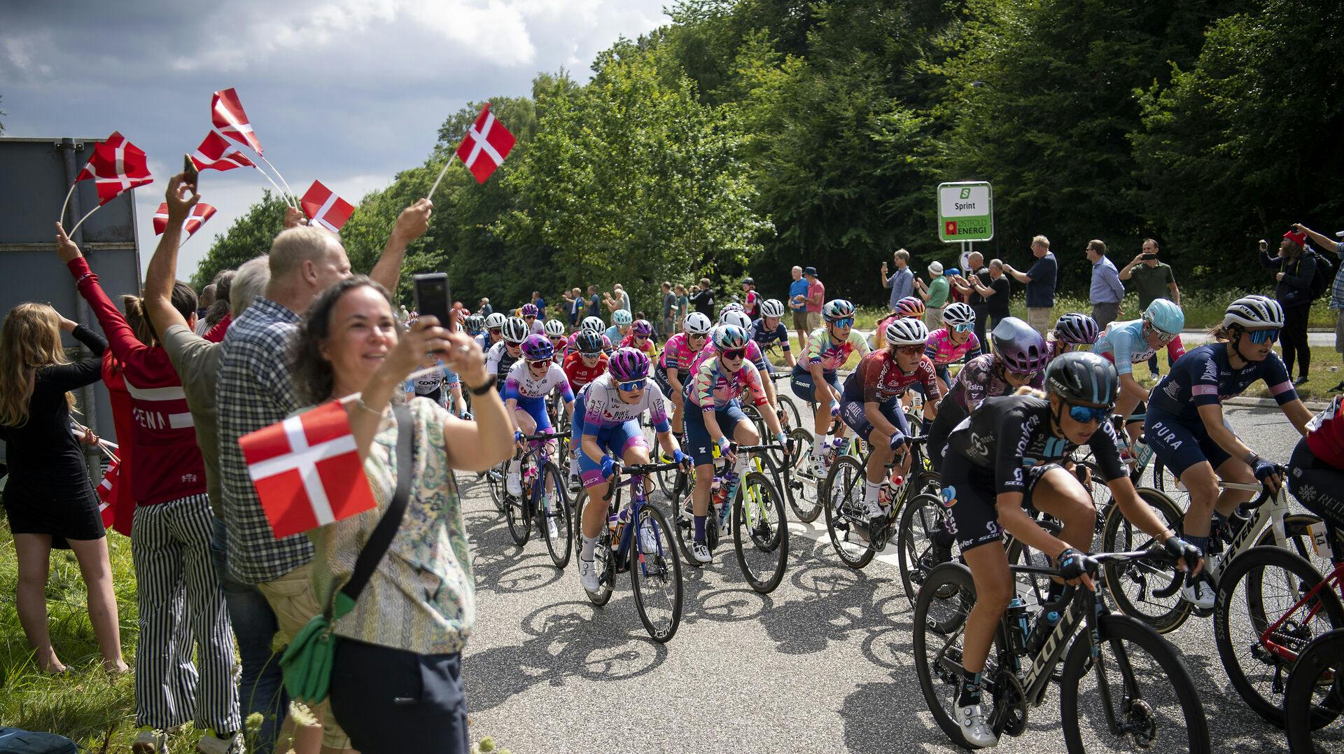 Første etape af cykelløbet for kvinder Tour of Scandinavia, Womens World Tour, fra København til Helsingør, tirsdag den 9. august 2022. (Foto: Thomas Sjørup/Ritzau Scanpix)