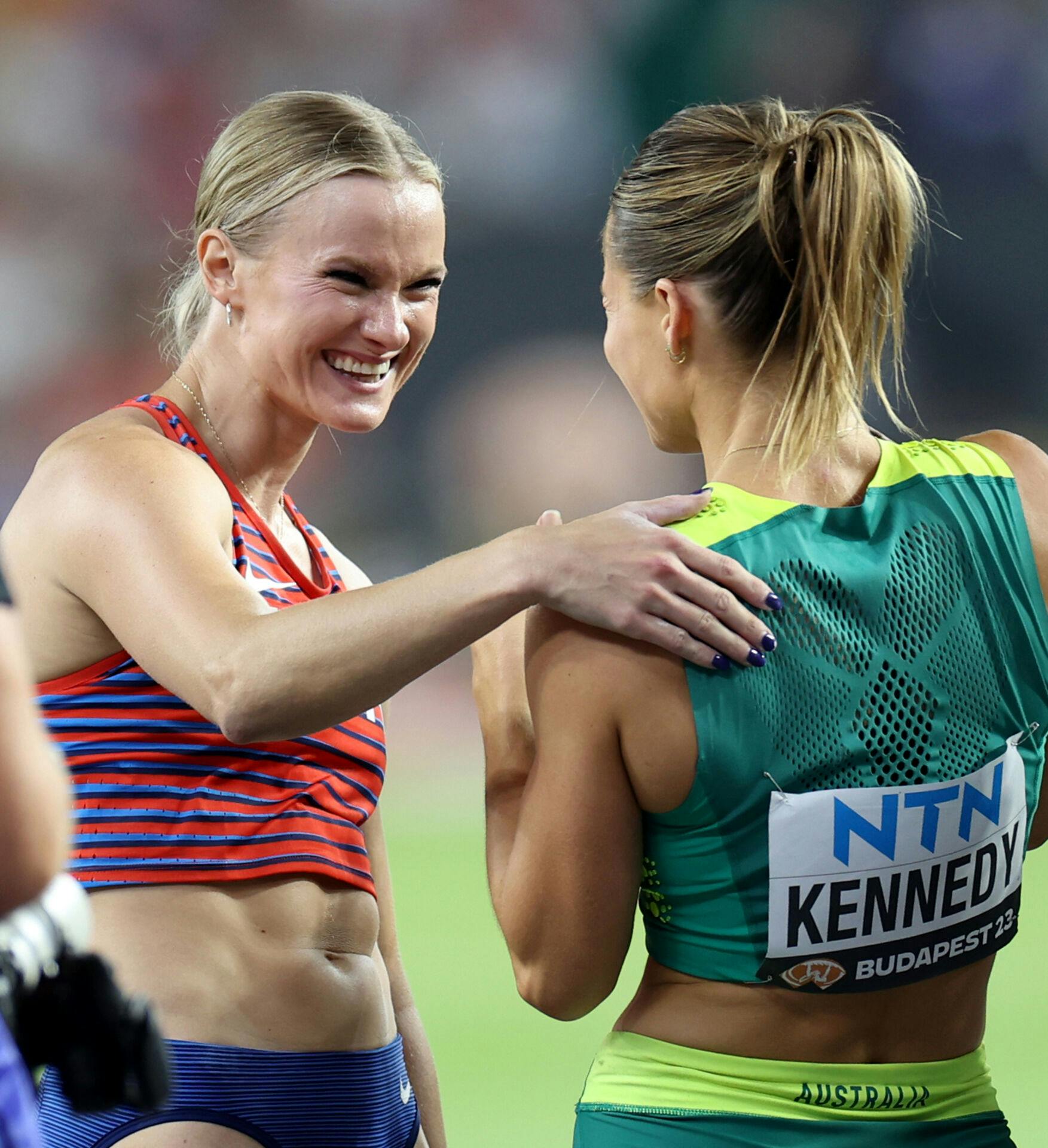 Moon (tv) troede aldrig, hun ville dele en medalje. Konkurrentens præstation fik hende på andre tanker.