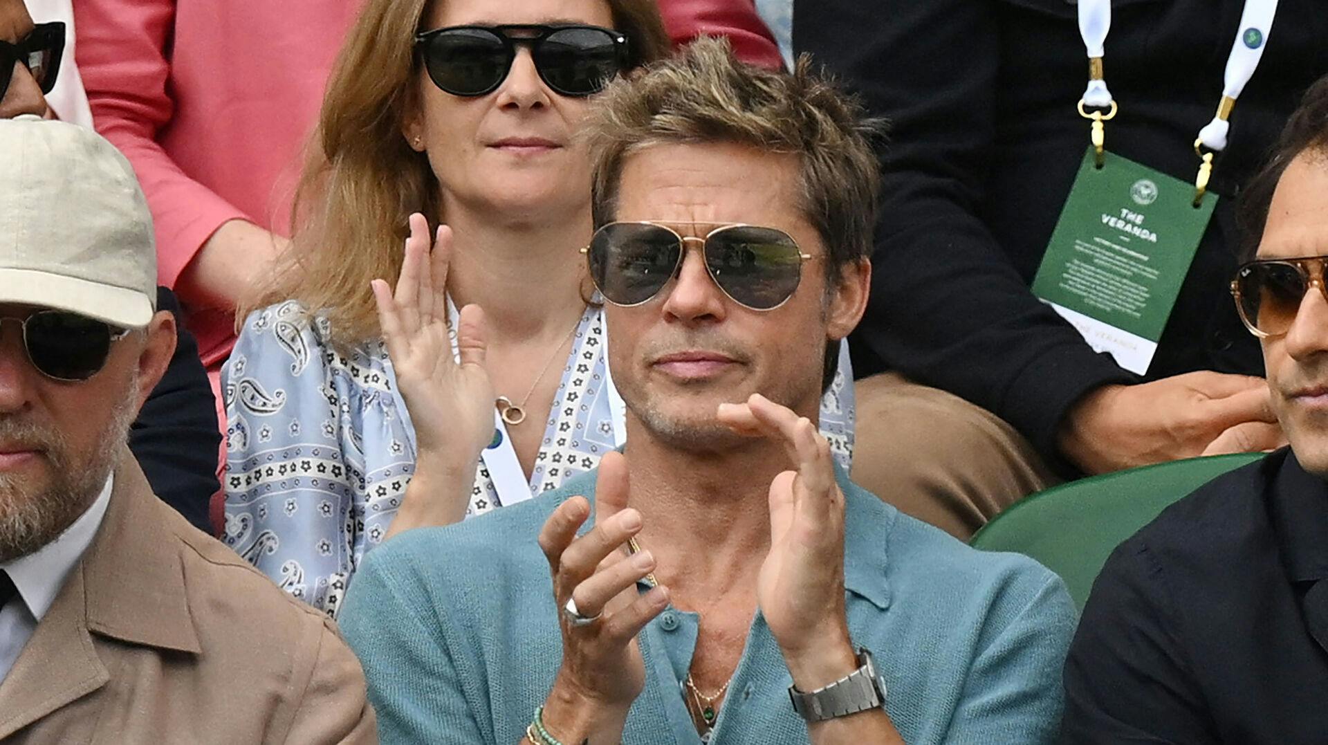 US actor Brad Pitt