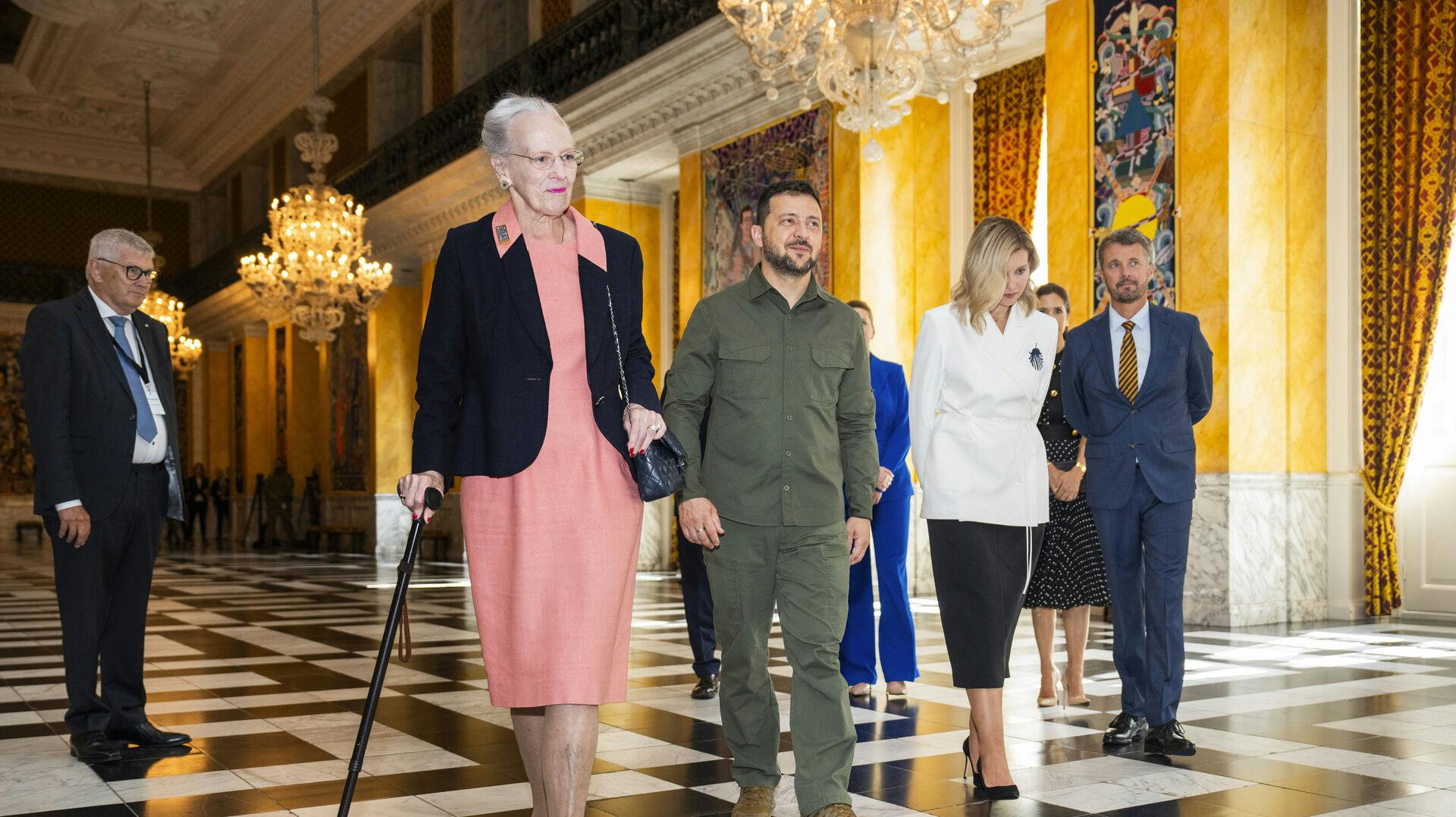 Volodymyr Zelenskyj blev ikke ridder af Elefantordenen, da han var i Danmark. Og det er der en helt særlig årsag til.
