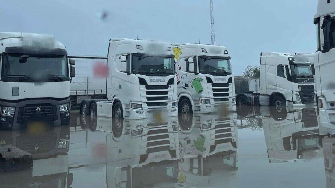 Her er synet, der har mødt mange. Både udenfor, men desværre også ganske logisk i kældre og andre dele af deres bygninger.