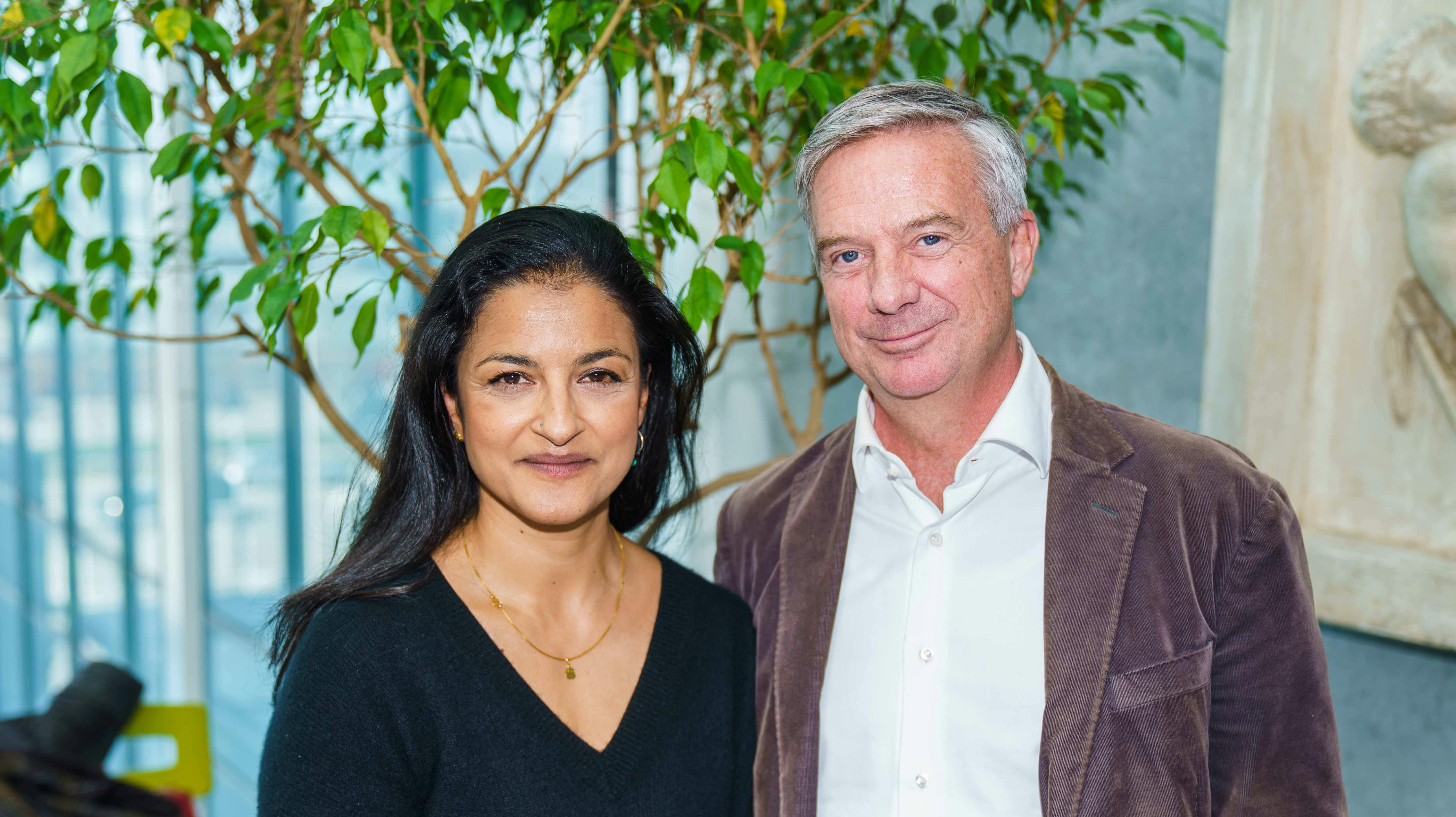 Kim Bildsøe Lassen og Divya Das