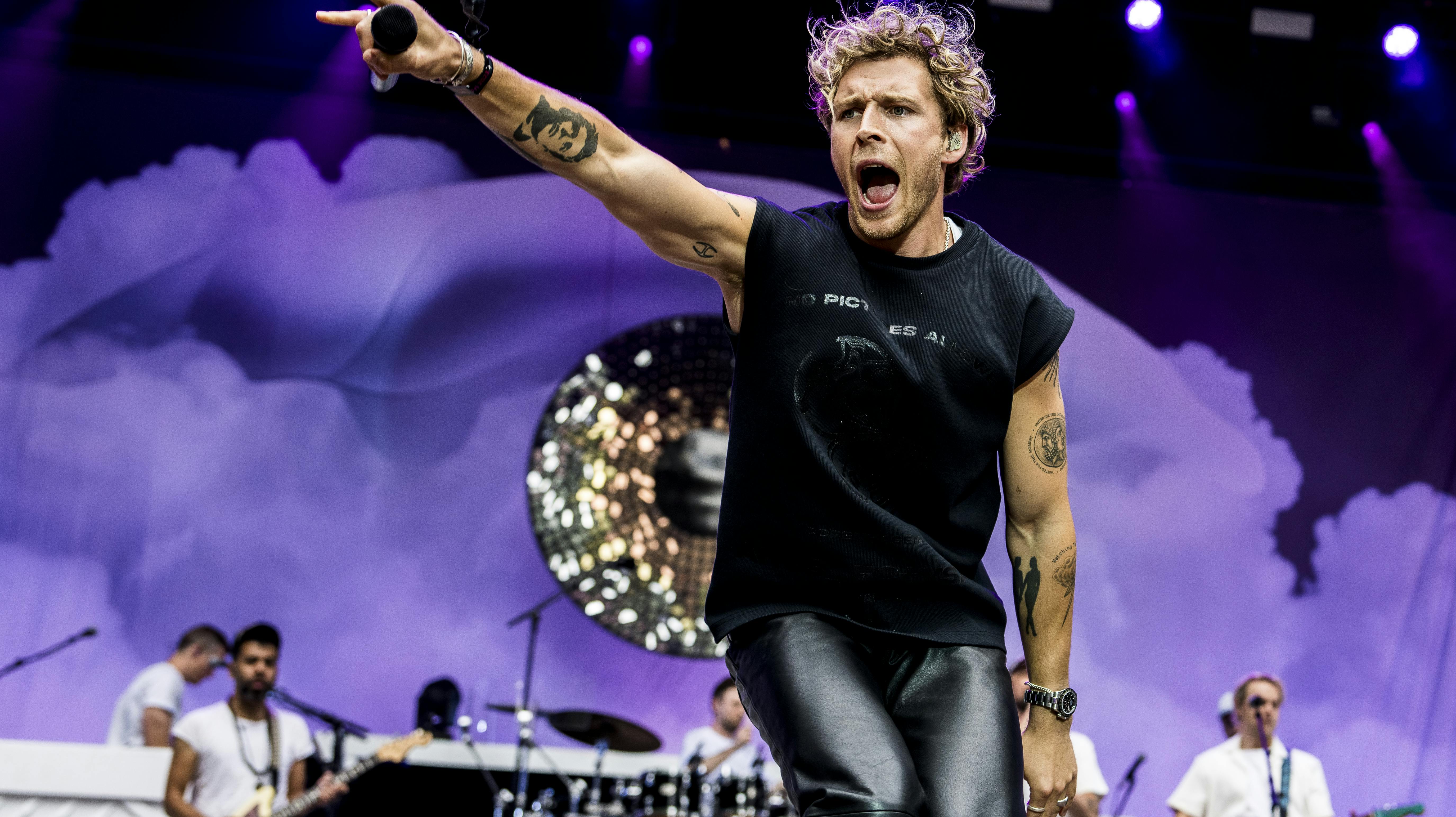 Den danske sanger og musiker Christopher spiller koncert under SmukFest 2023 i Skanderborg, d. 4/8 2023.