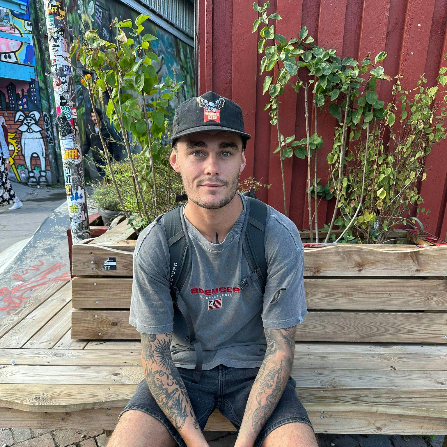 Det er første gang, at Codie Hansen besøger Danmark.