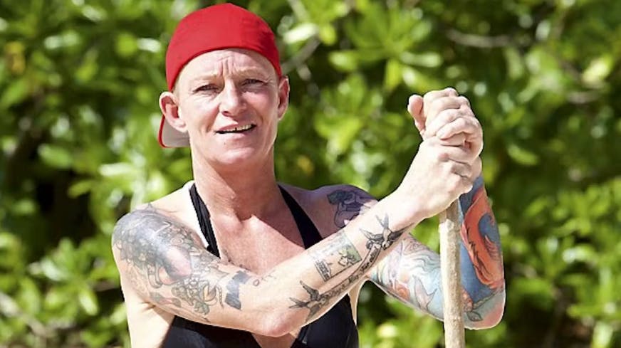 Tina Vilbrand deltog i "Robinson Ekspeditionen" tilbage i 2016.