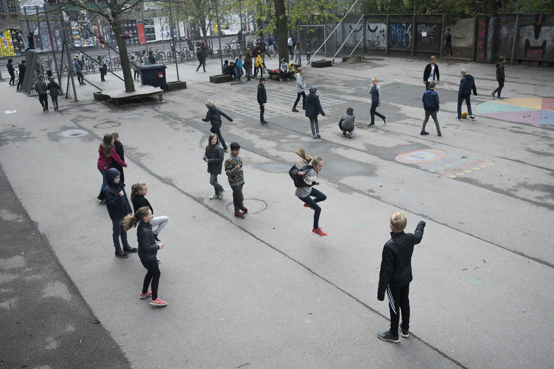 Christianshavns Skole er nabo til Christiania.