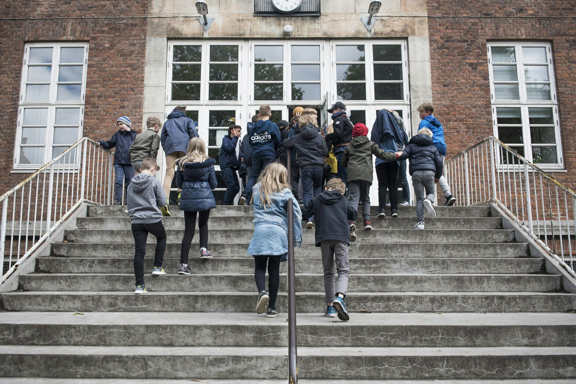 Christianshavns Skole er klar, hvis der skulle opstå mere tumult i området.