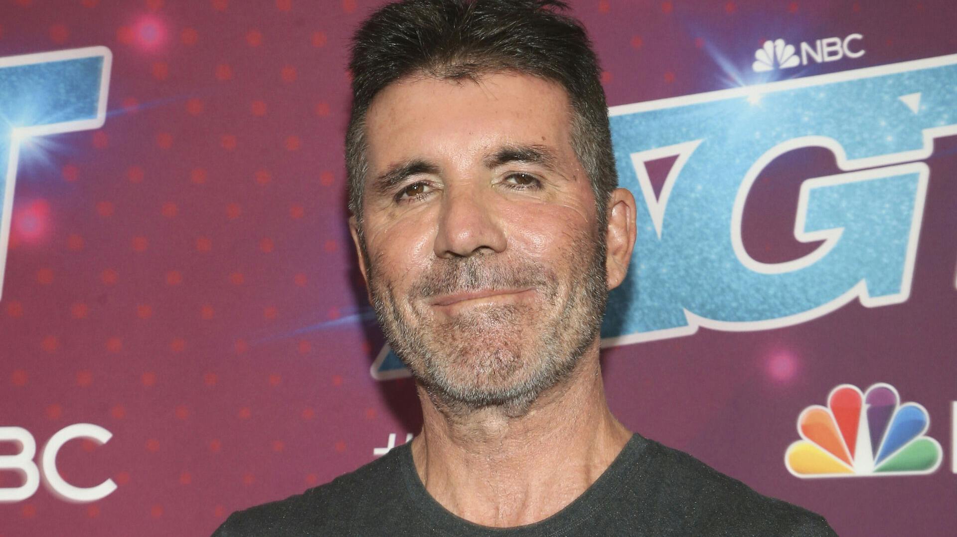 Simon Cowell overrasket af sønnen