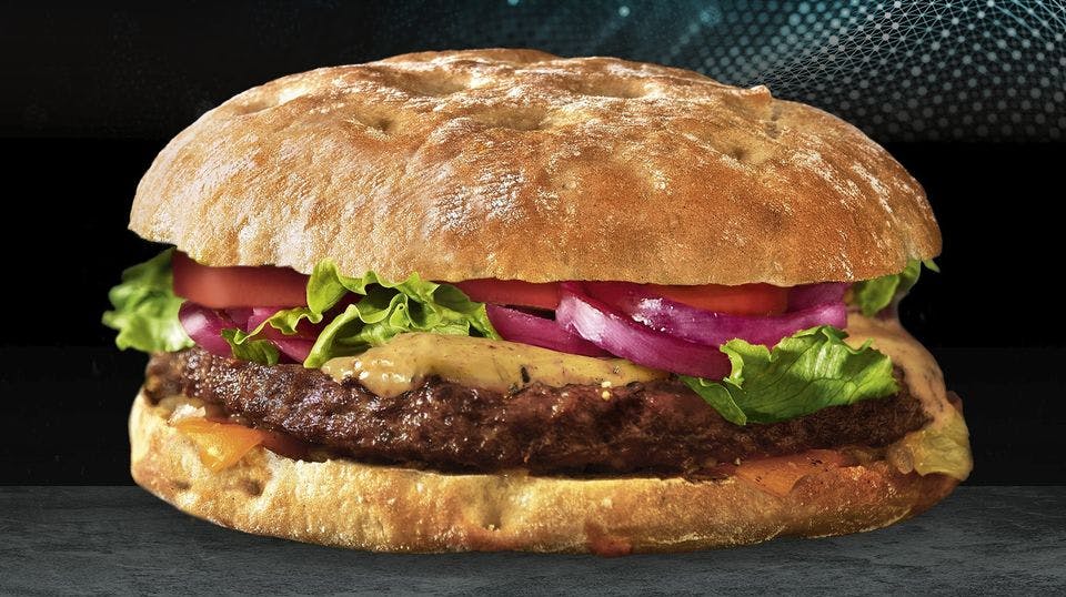 Således ser den nye ChatGPT-skabte burger ud, der bærer navnet "Hereford Smokey Bearnaise".