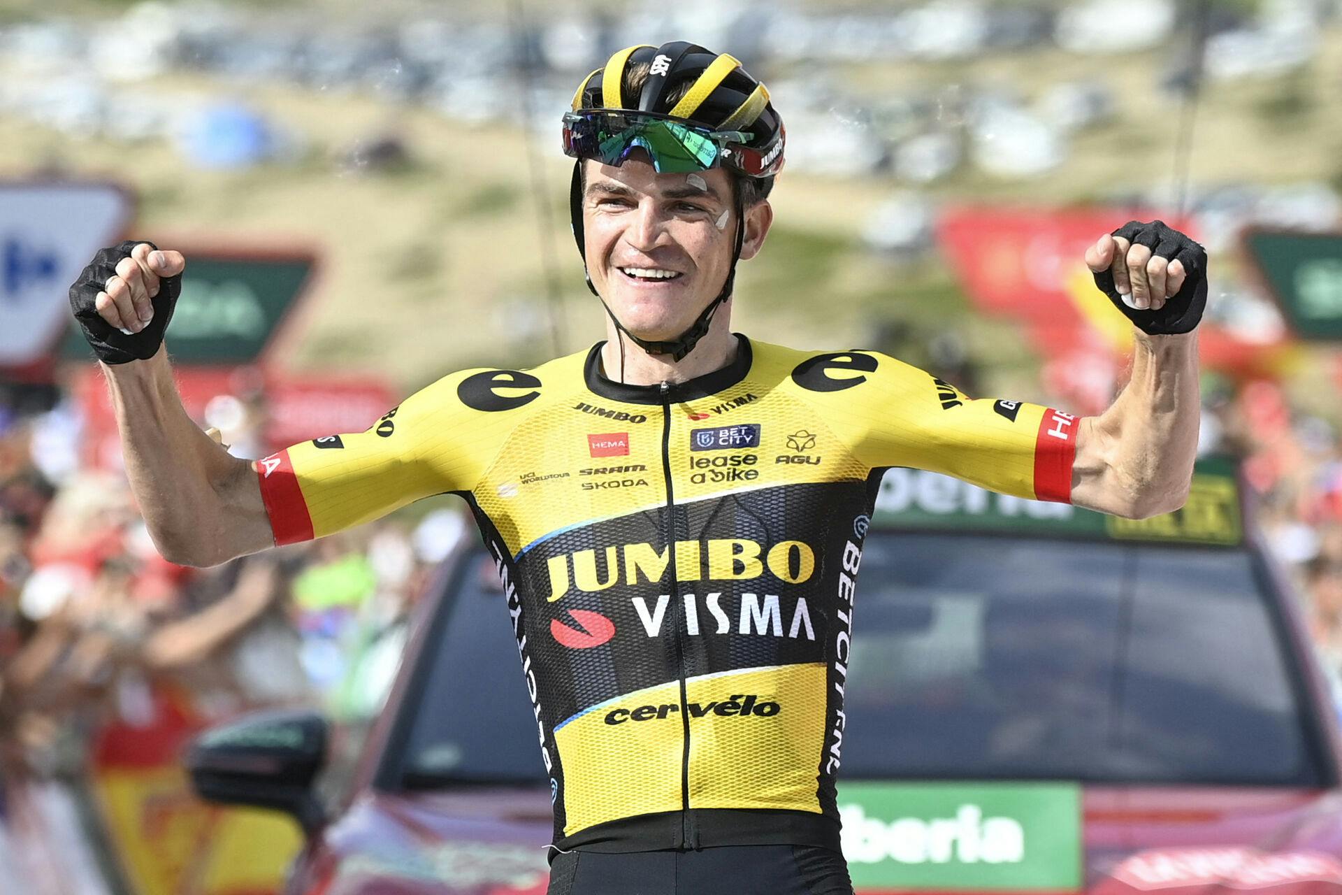 Sepp Kuss vinder 6. etape af Vuelta a España.