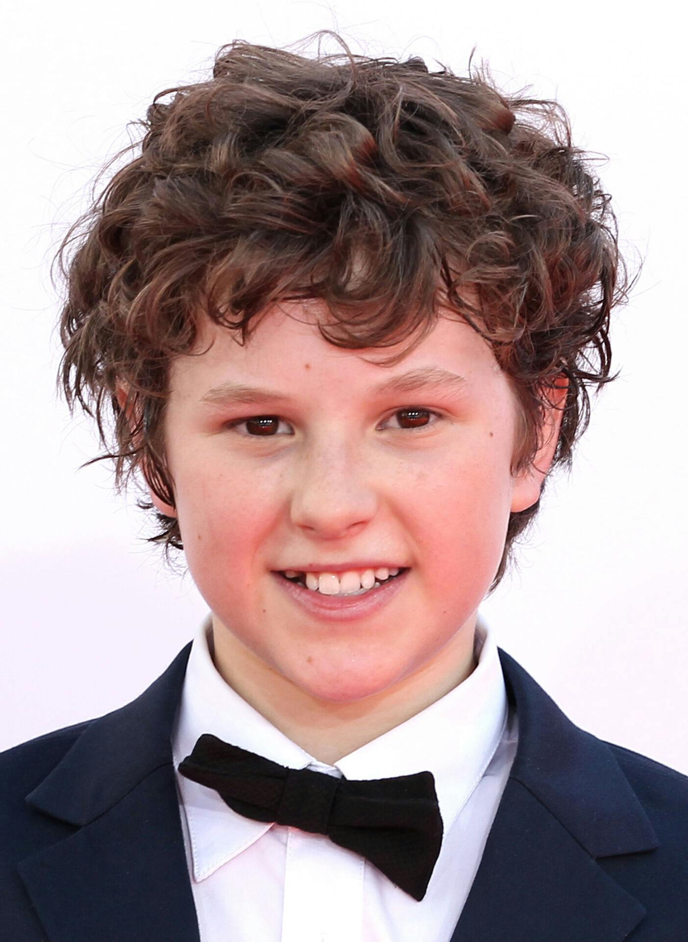 Actress Nolan Gould arrives at the 64th Primetime Emmy Awards at the Nokia Theatre on Sunday, Sept. 23, 2012, in Los Angeles. (Photo by Matt Sayles/Invision/AP)
