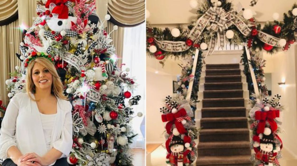 Evette elsker julen så meget, at hun allerede begynder at pynte op i juni. 