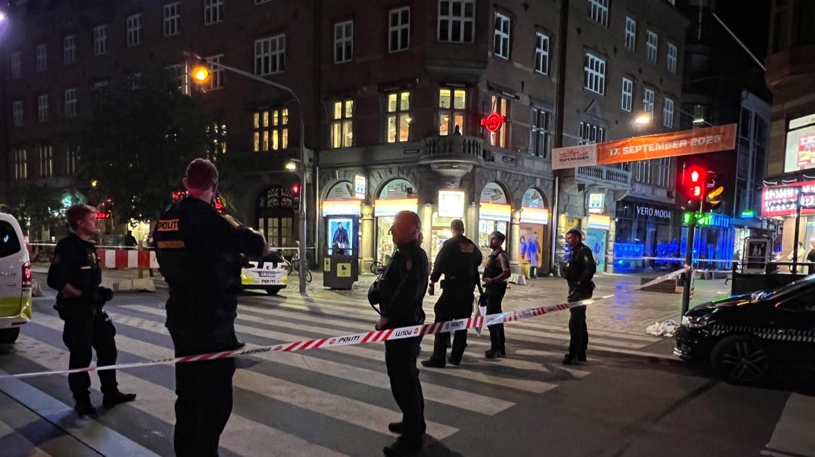 Den formodede gerningsmand er blevet anholdt.