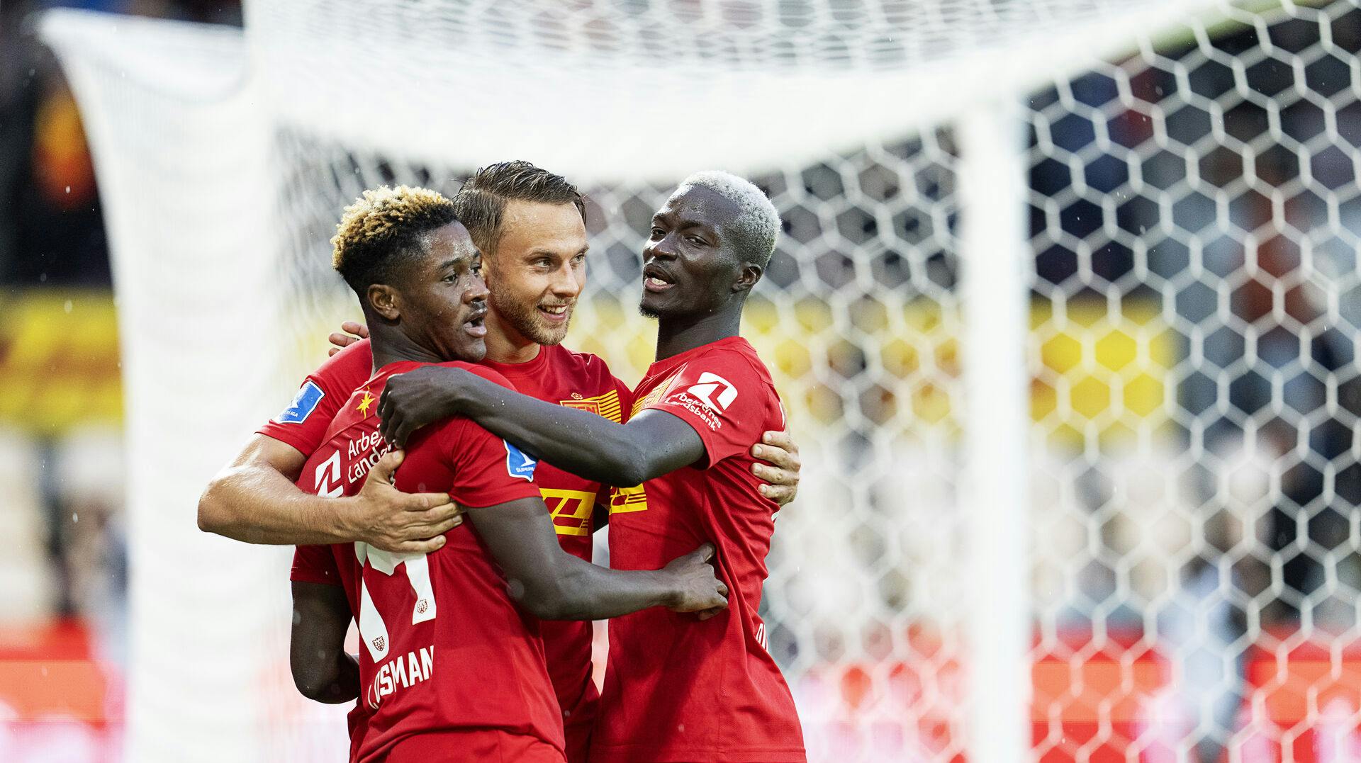 Marcus Ingvartsen og Emre Mor nåede fire kampe sammen i FC Nordsjælland-trøjen i 2015/16-sæsonen.