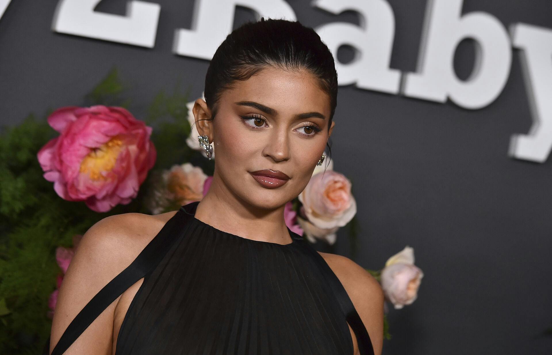 Kylie Jenner arrives at the 2022 Baby2Baby Gala on Saturday, Nov. 12, 2022, at the Pacific Design Center in West Hollywood, Calif. (Photo by Jordan Strauss/Invision/AP)