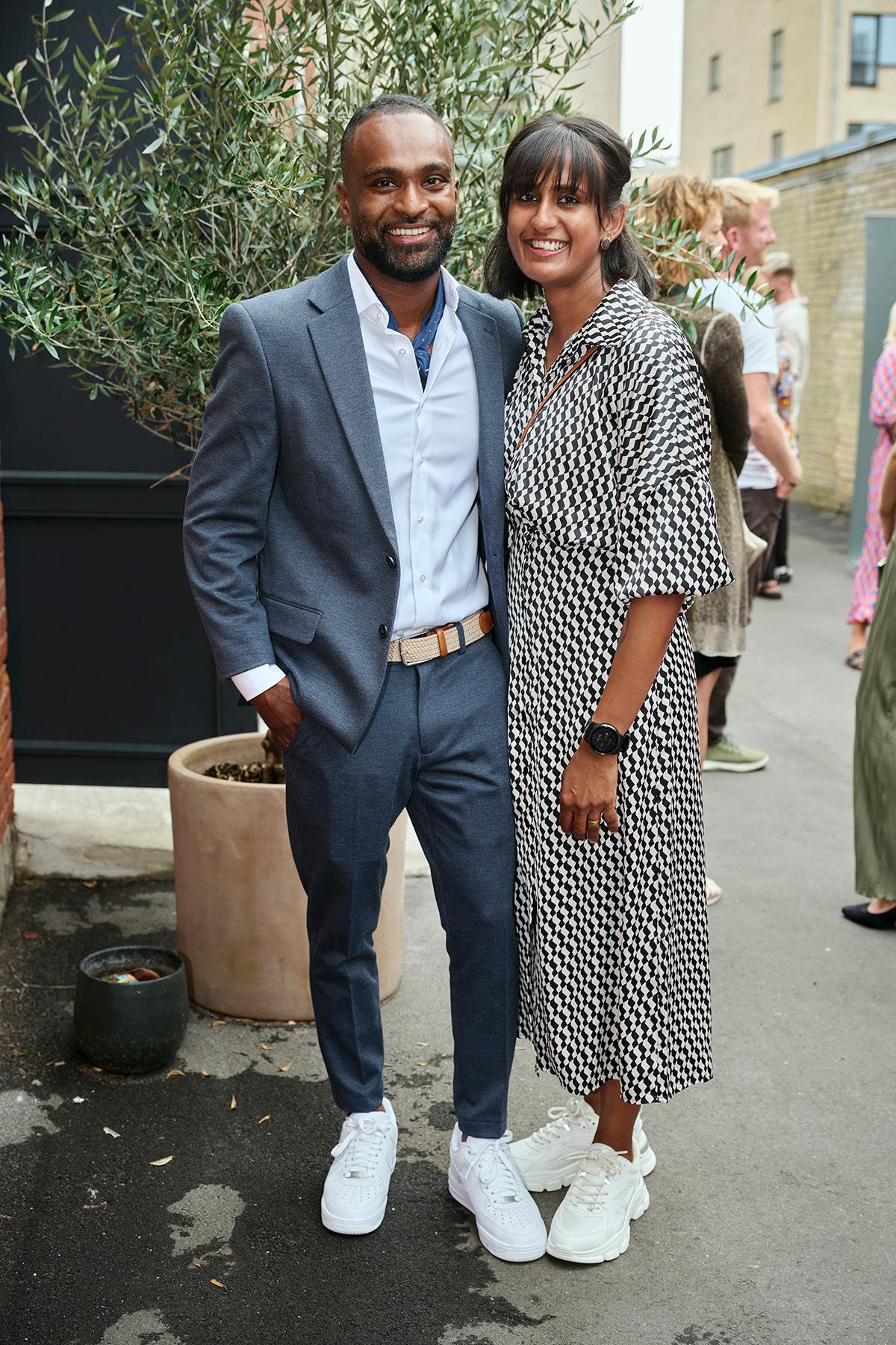 Kaleepan havde hustruen Ganitha med til forpremieren på "Robinson Ekspeditionen" 2023. Hun har været en stor støtte.