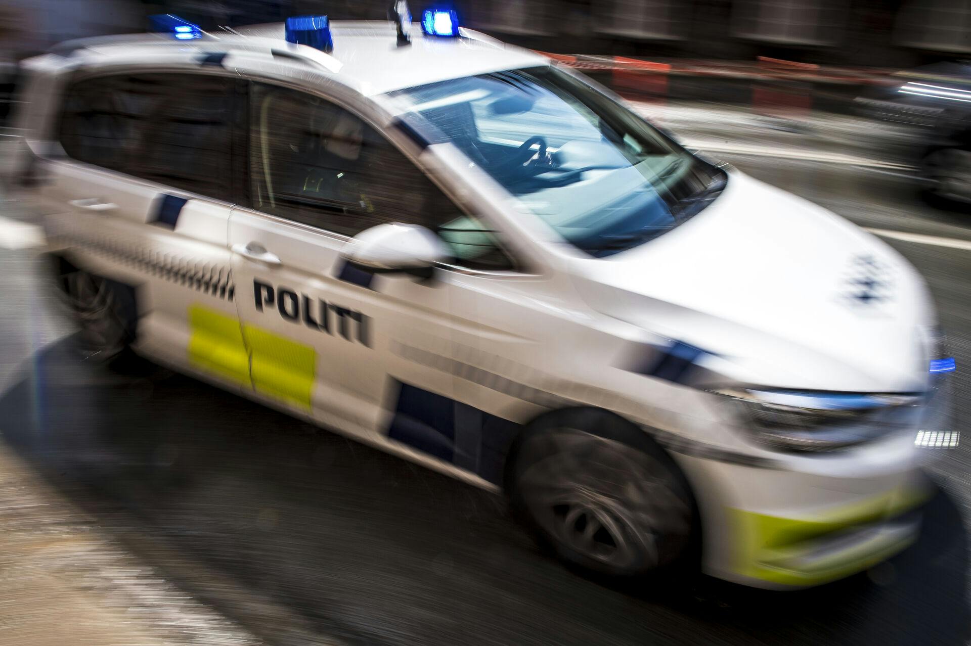 Politiet oplyser, at der ikke er tale om personskader.