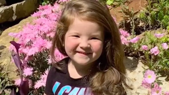 Evangeline blev bare fire år gammel 