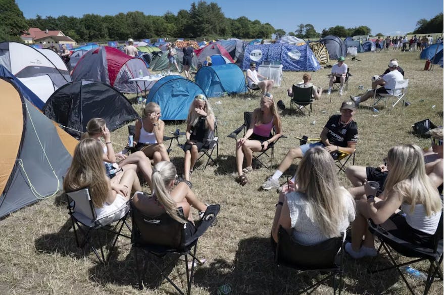 Der var god stemning under sommerens Nibe Festival. 