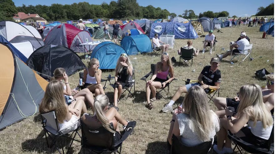 Der var god stemning under sommerens Nibe Festival.