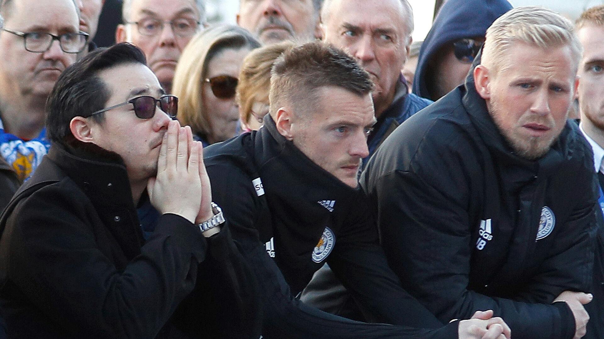 Kasper Schmeichel var dybt berørt efter helikopterstyrtet. Han havde et godt forhold til Vichai Srivaddhanaprabha.