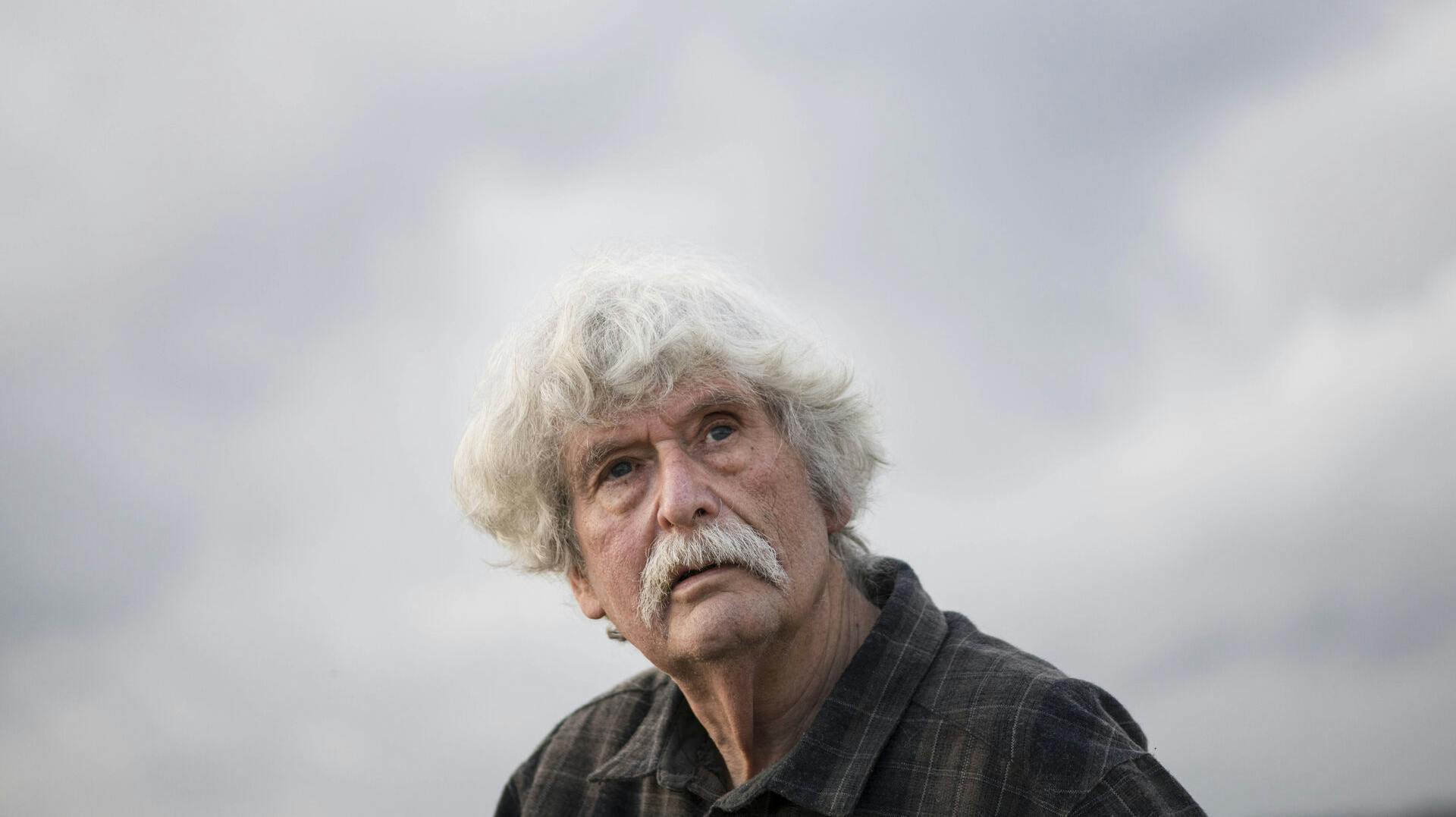 Forfatteren Arne Herløv Petersen den 12 oktober 2020. B.O. KD ved Tryggelev Nor