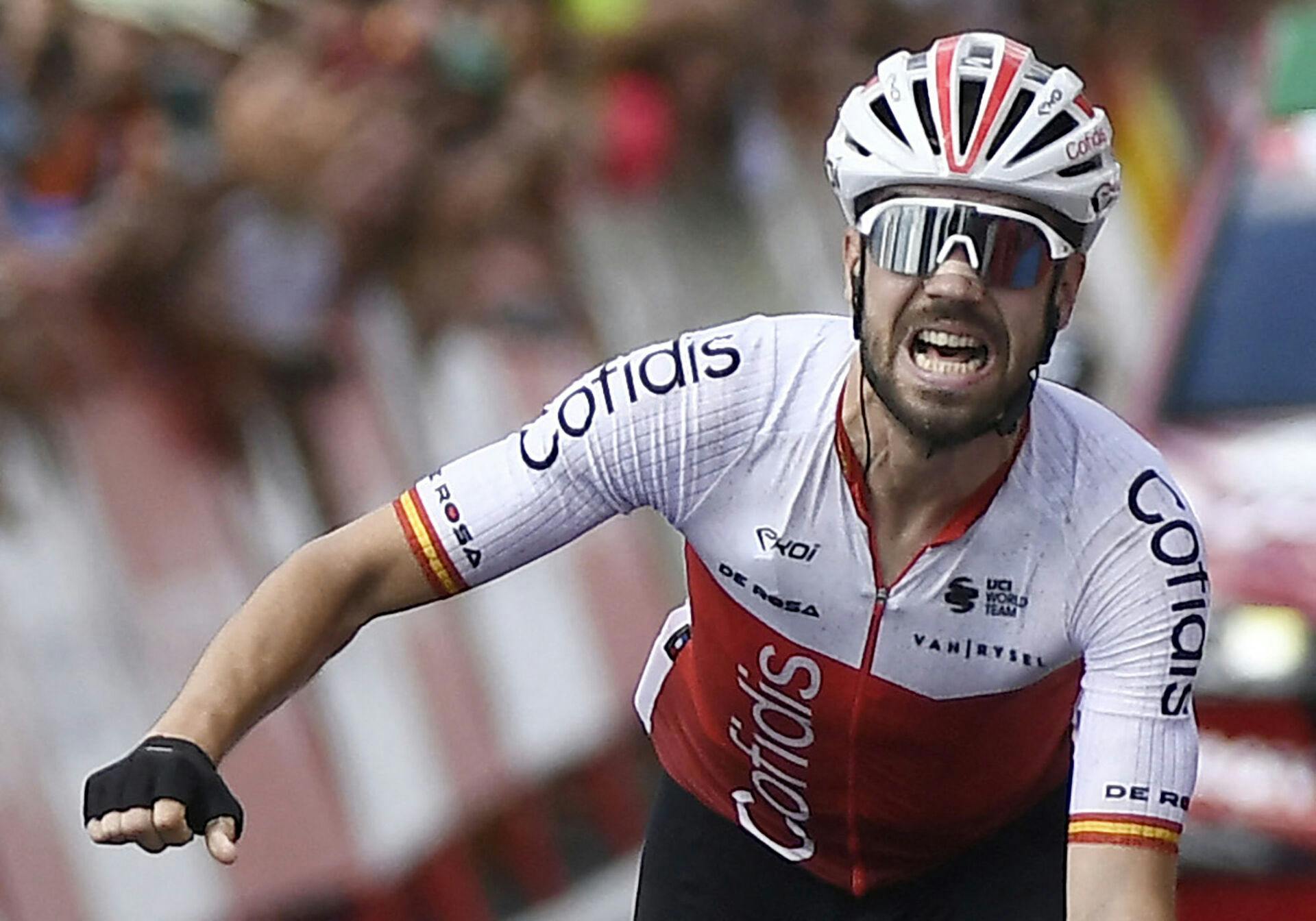 Spanieren Jesus Herrada vinder 11. etape af Vueltaen. 