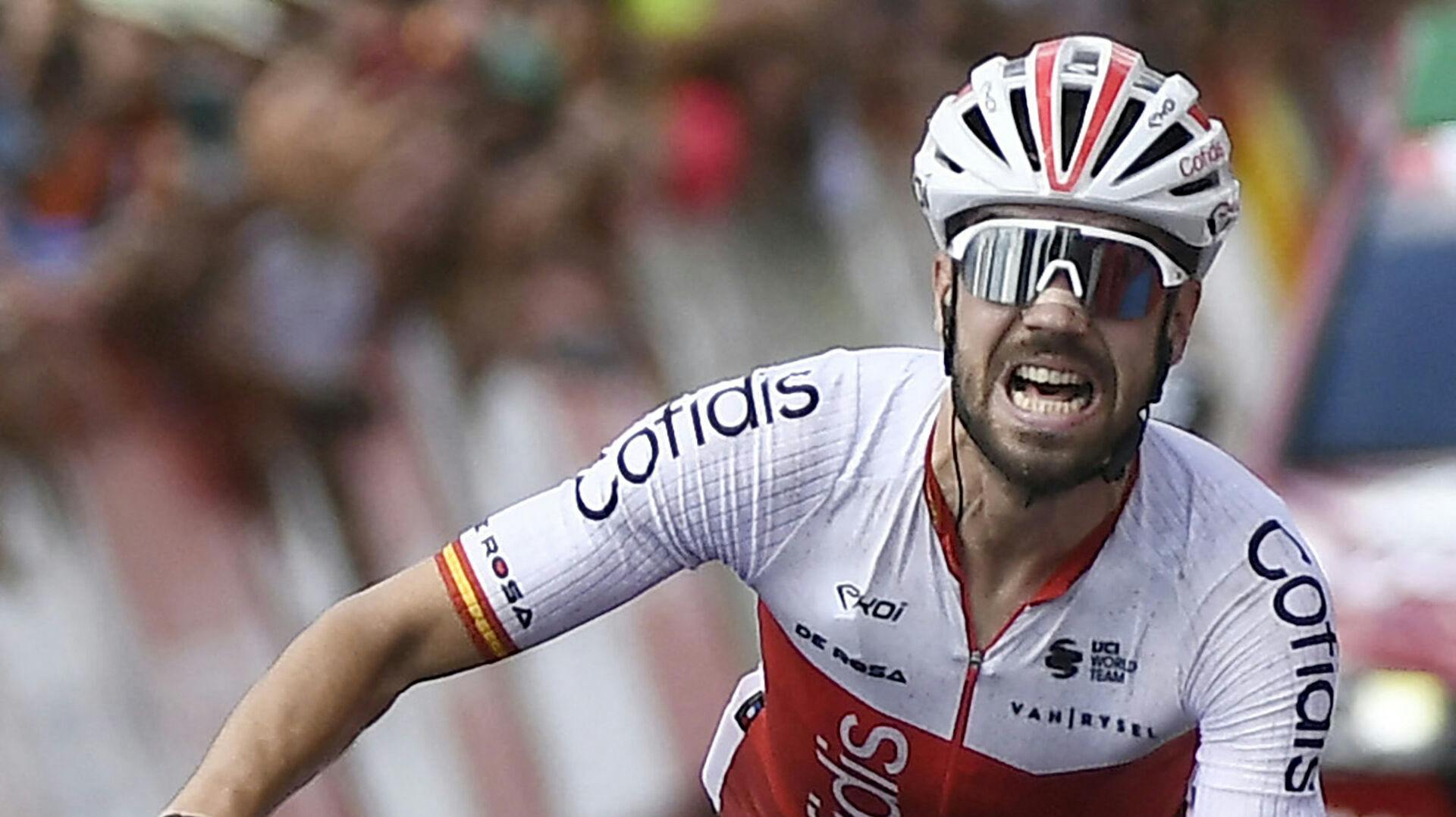 Spanieren Jesus Herrada vinder 11. etape af Vueltaen.