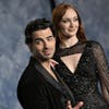 Joe Jonas, left, and Sophie Turner arrive at the Vanity Fair Oscar Party on Sunday, March 12, 2023, at the Wallis Annenberg Center for the Performing Arts in Beverly Hills, Calif. (Photo by Evan Agostini/Invision/AP)