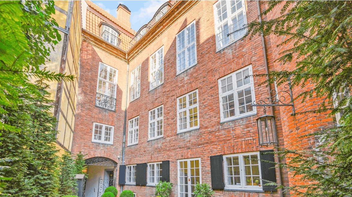 Sådan ser palæet ud.