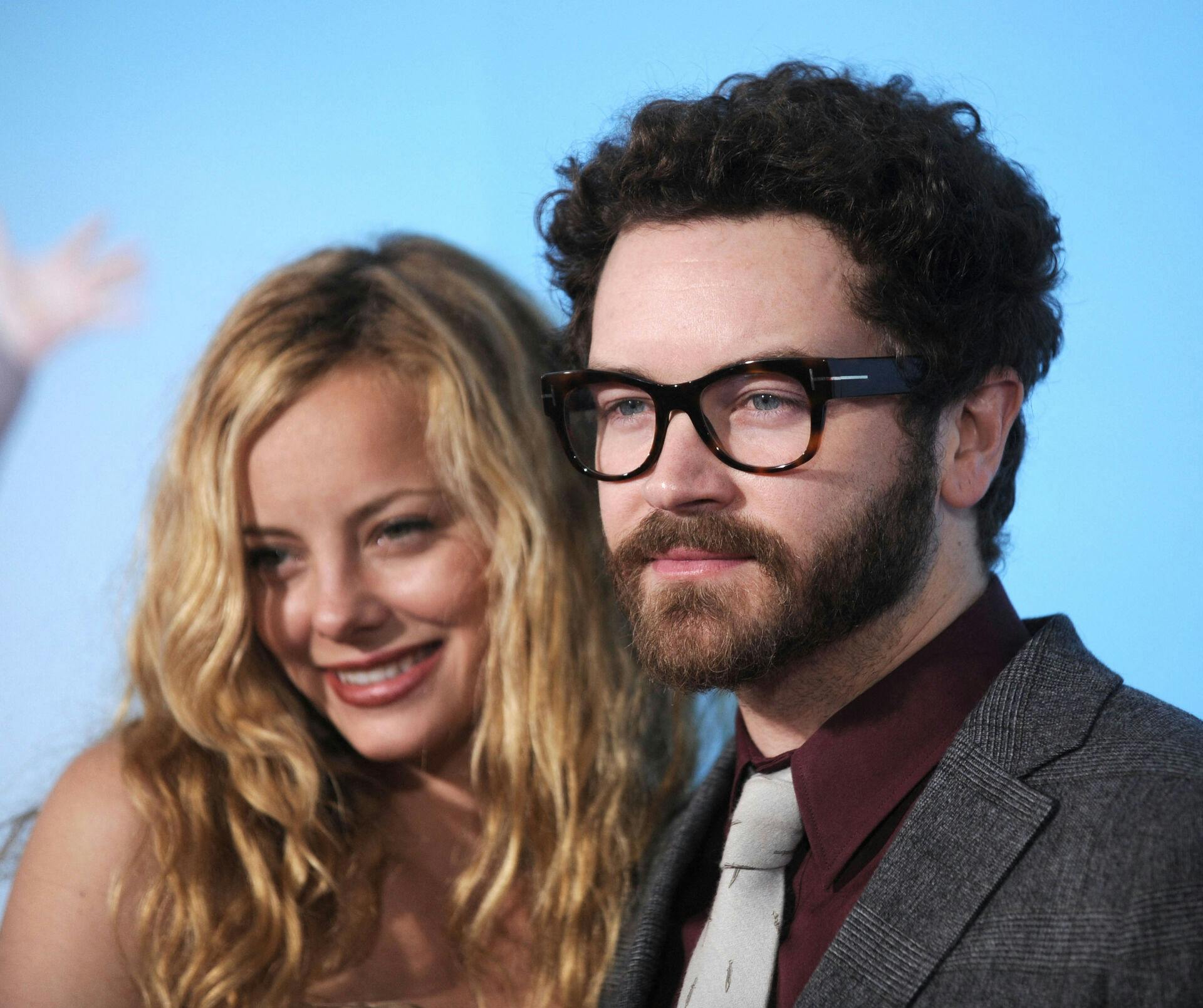 US actress Bijou Phillips (L) and fiance US actor Danny Masterson attend the premiere of "Yes Man" at the Mann Village theatre in Los Angeles on December 17, 2008. Chris DELMAS / AFP