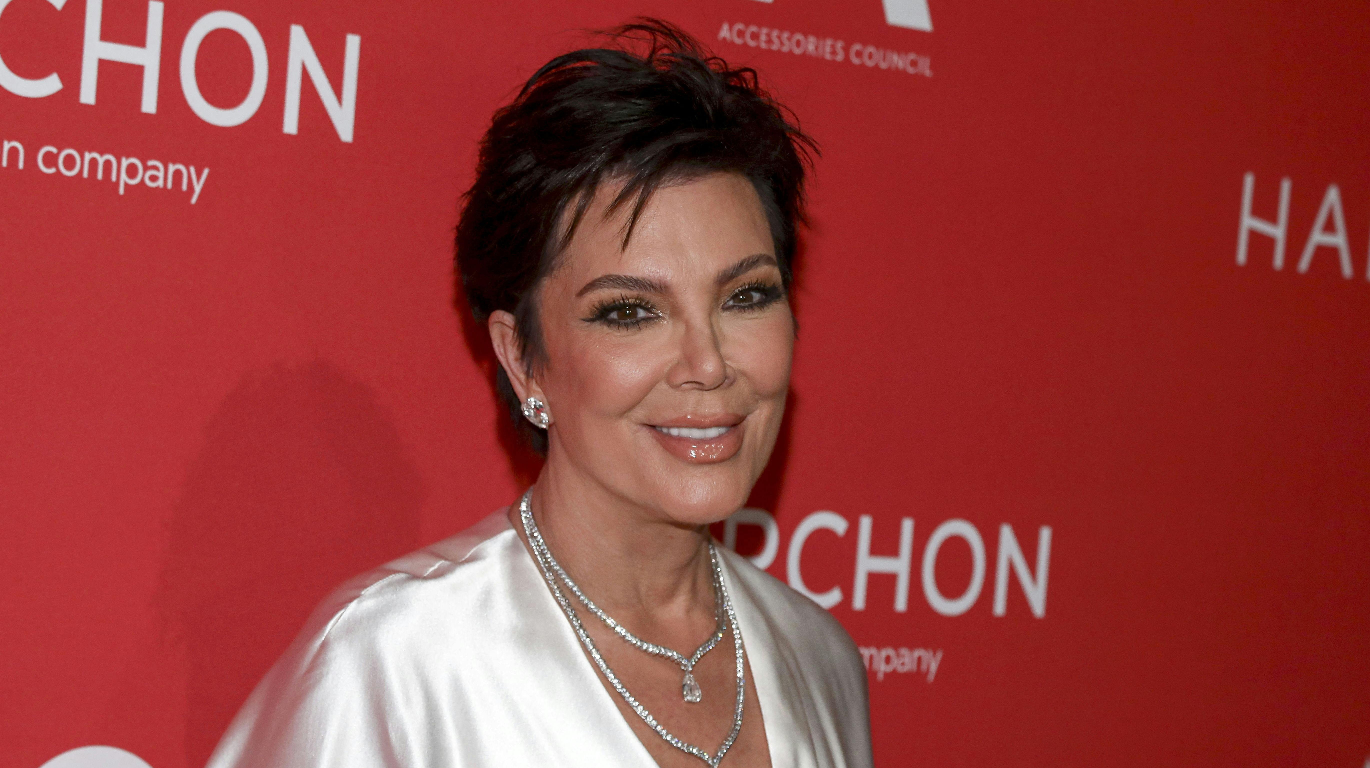 Television personality Kris Jenner attends the Accessories Council 27th annual ACE Awards at Cipriani 42nd Street on Wednesday, May 3, 2023, in New York. (Photo by Andy Kropa/Invision/AP)