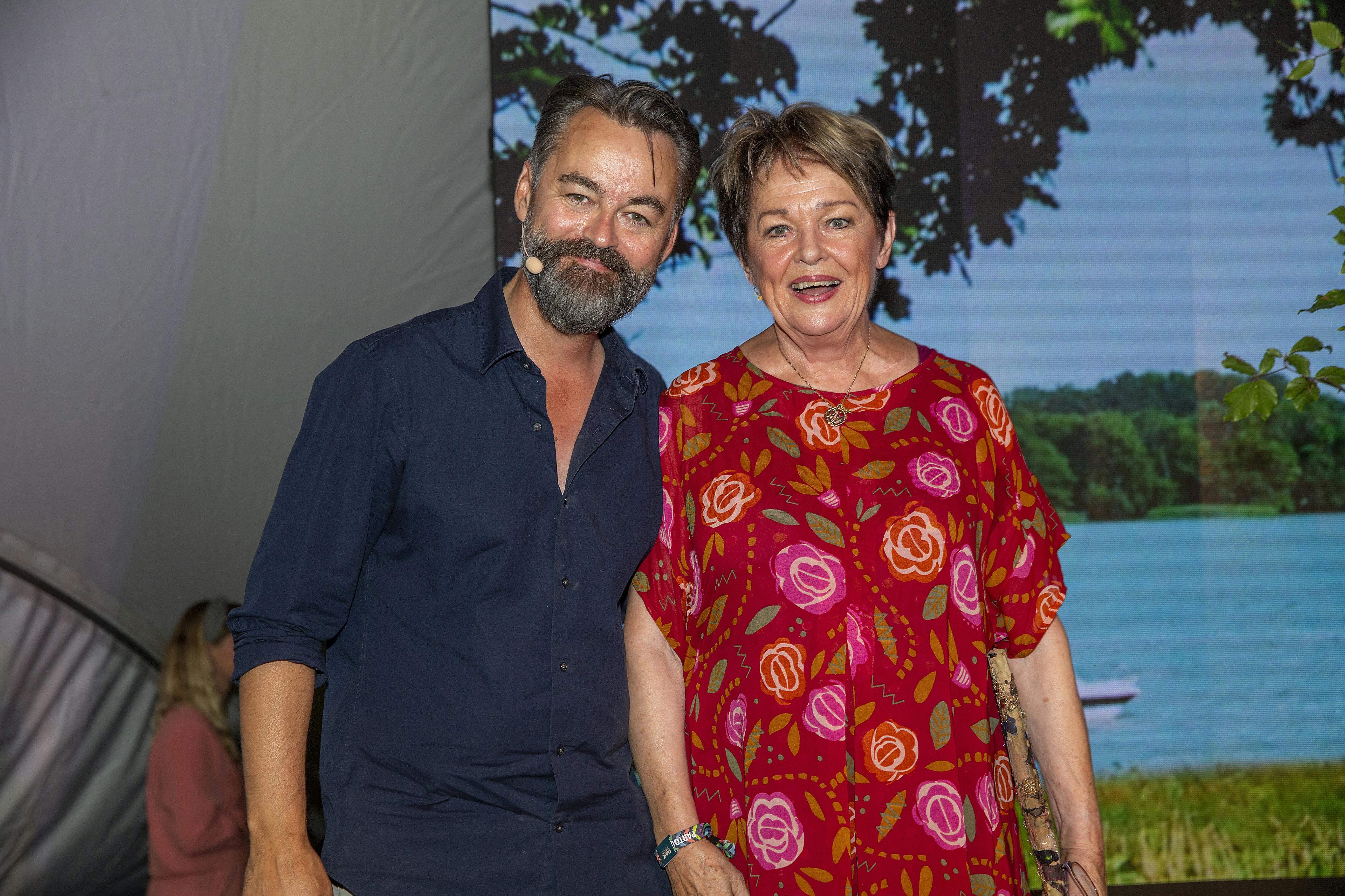 Chili Klaus og Ghita Nørby på Smukfest 2018.