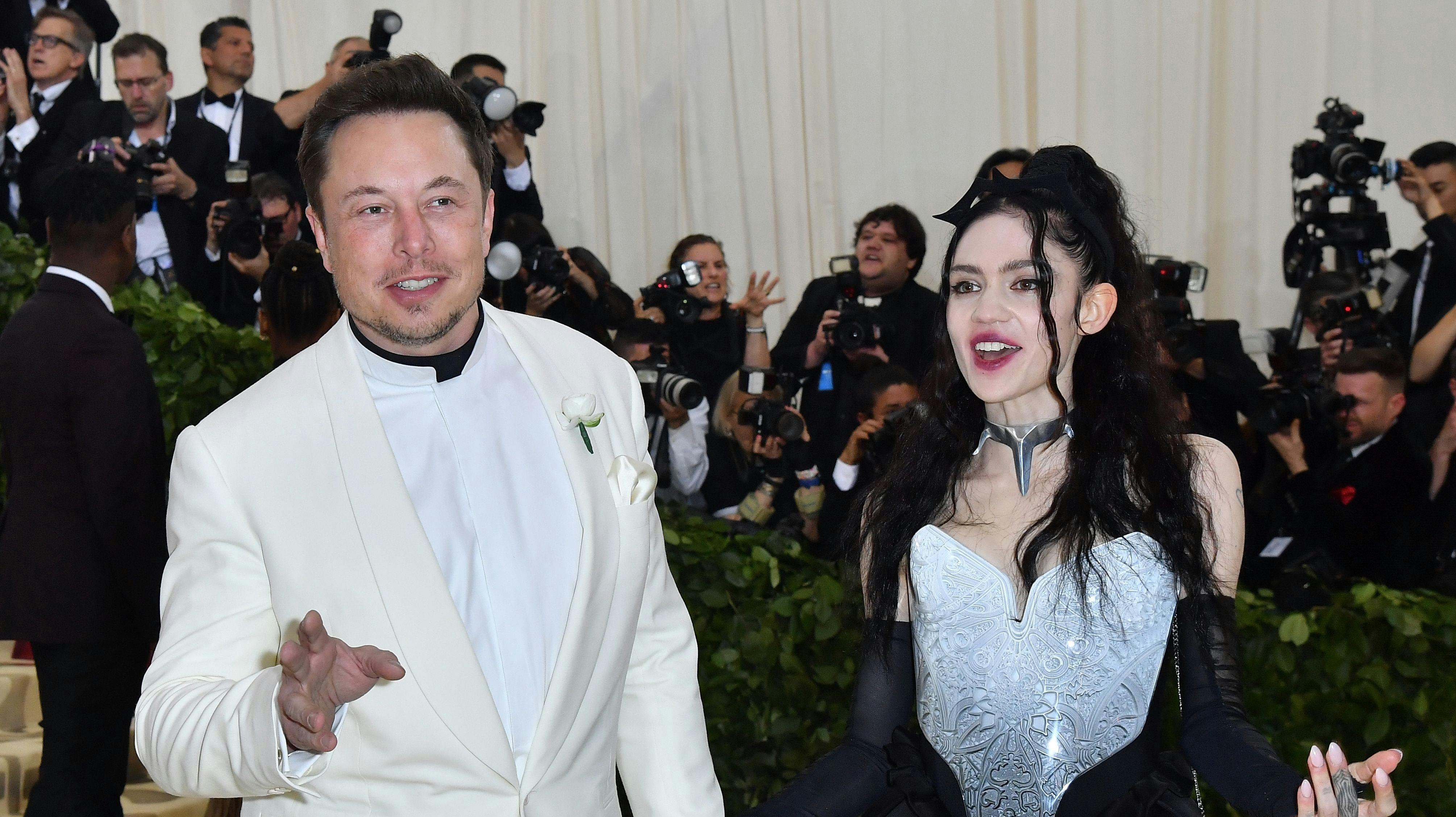 Elon Musk and Grimes