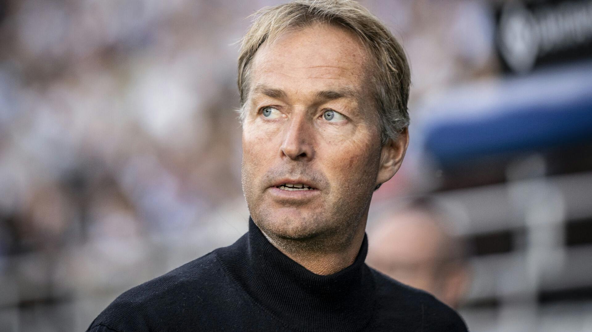Landstræner Kasper Hjulmand før EM-kvalifikationskampen mellem Finland og Danmark på Olympiastadion i Helsinki, søndag den 10. september 2023.. (Foto: Mads Claus Rasmussen/Ritzau Scanpix)