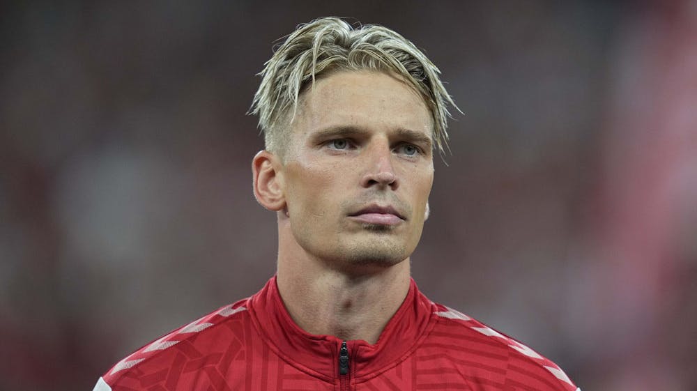 Stryger startede inde mod San Marino, men kommer ikke i kamp mod Finland. 