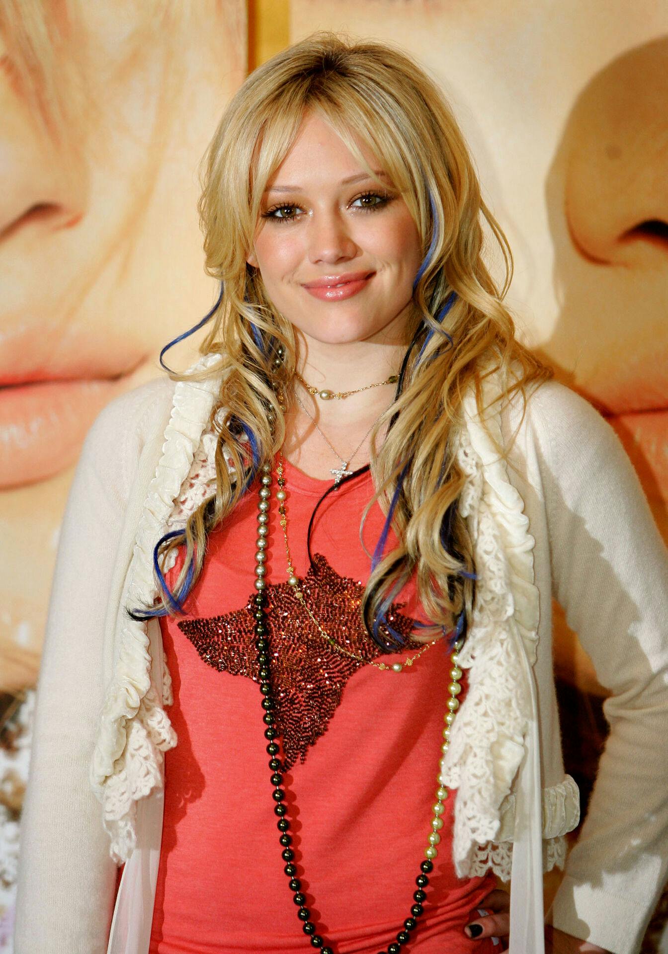 Hilary Duff var blot 13 år, da hun sikrede sig hovedrollen i den populære børneserie "Lizzie McGuire".