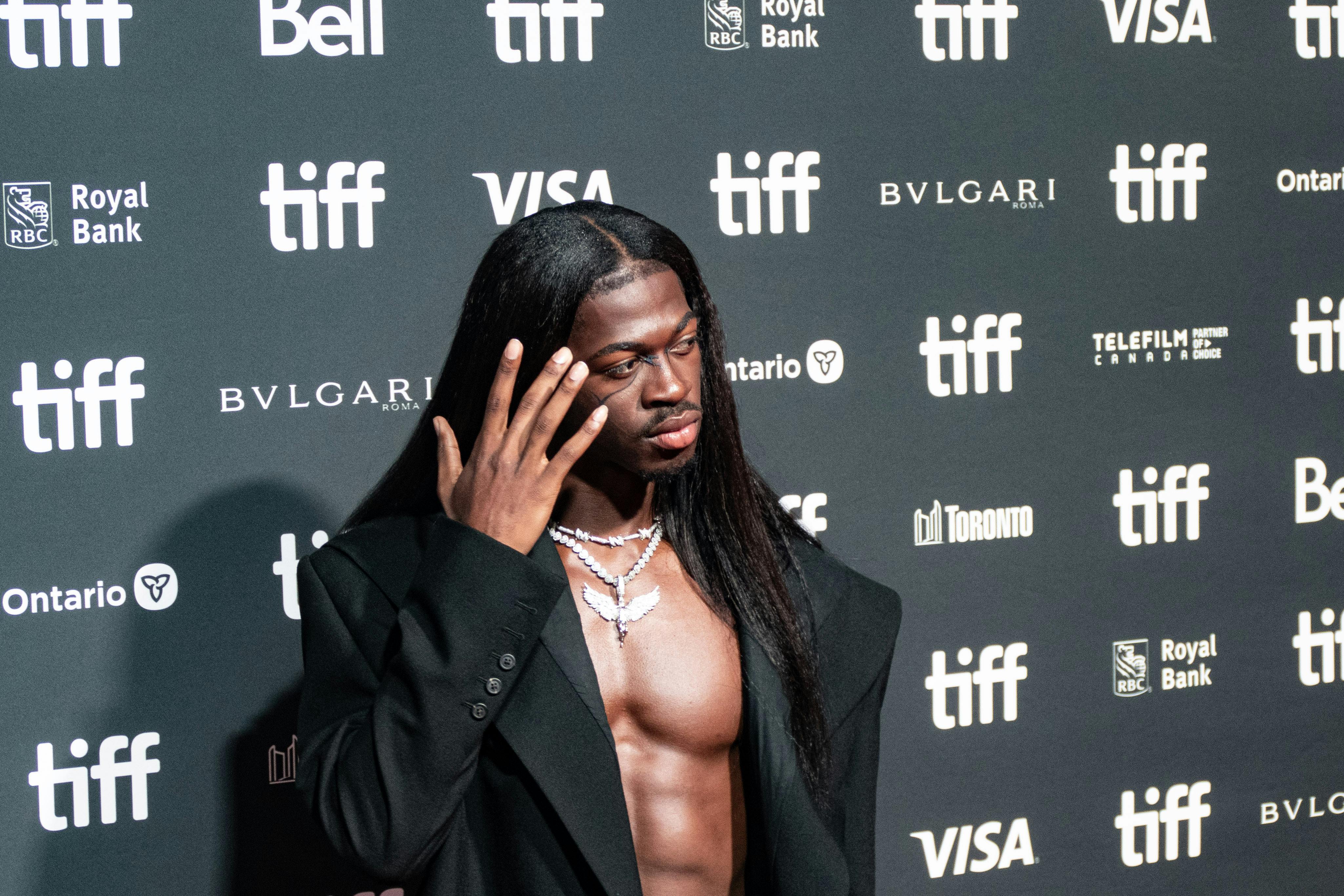 September 10, 2023, Toronto, Ontario, Canada: American rapper Lil Nas X attends the Toronto International Film Festival on Saturday, September 9, 2023. (Credit Image: © Winston Tang/ZUMA Press Wire)