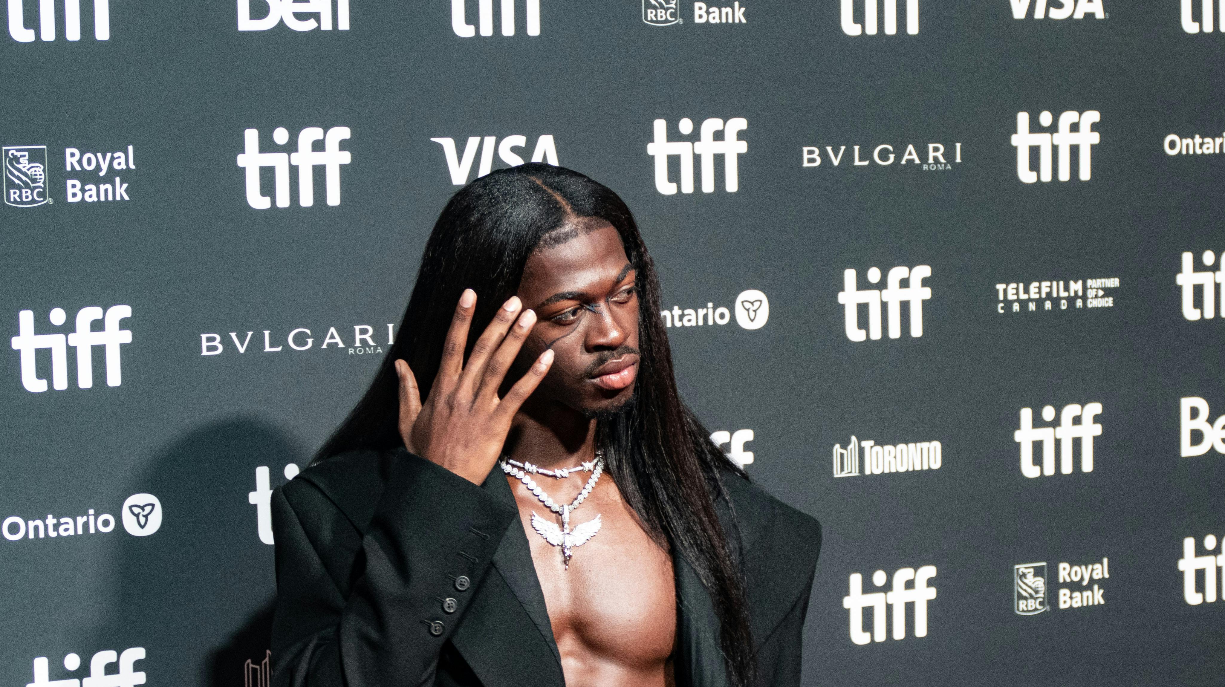 September 10, 2023, Toronto, Ontario, Canada: American rapper Lil Nas X attends the Toronto International Film Festival on Saturday, September 9, 2023. (Credit Image: © Winston Tang/ZUMA Press Wire)
