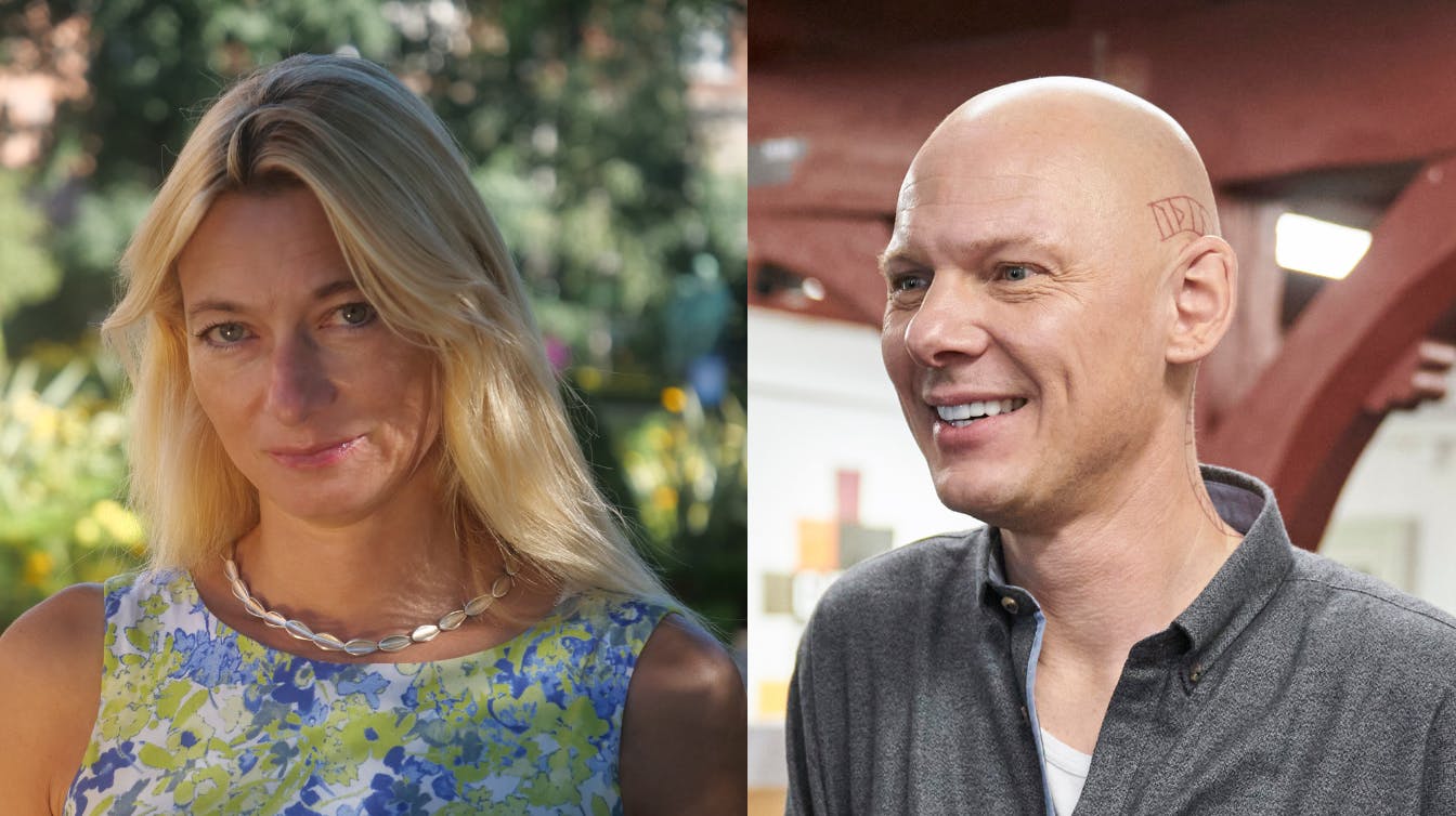 Arving Francesca Schimko og – for en kort stund – potentiel køber af det fynske renæssanceslot, Jim Lyngvild, er ikke helt enige om, hvad der er kommet i vejen for salget. 