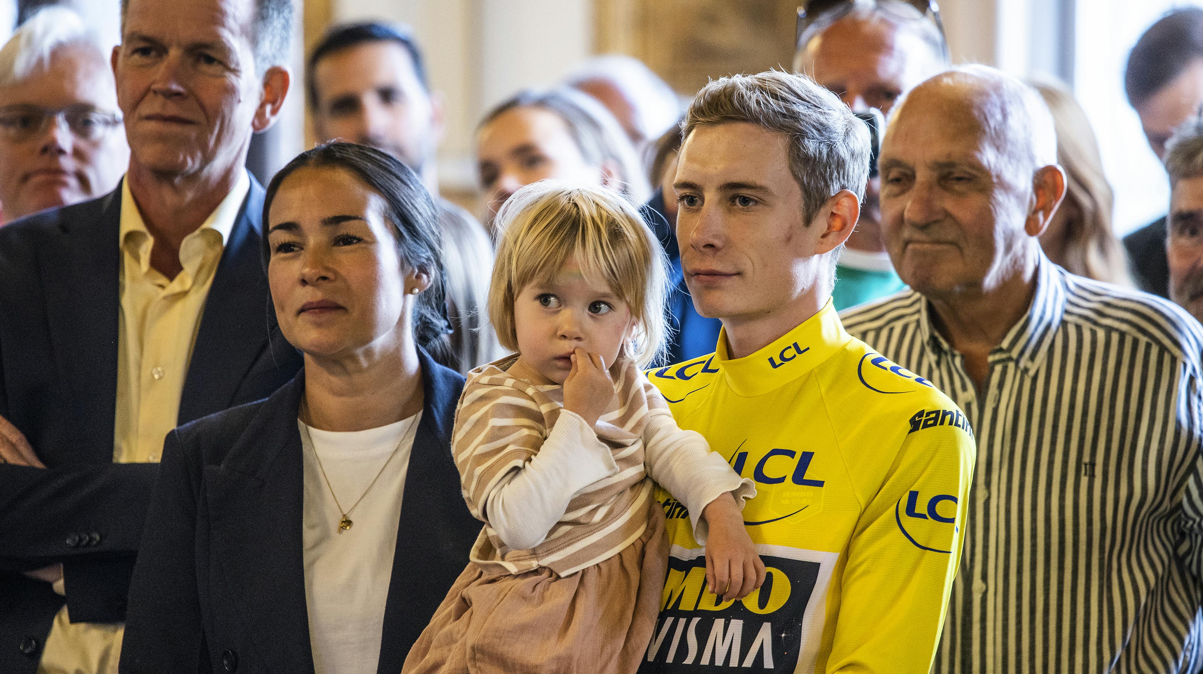 Tour de France vinder 2023 Jonas Vingegaard, fejres på Københavns Rådhus og i Tivoli