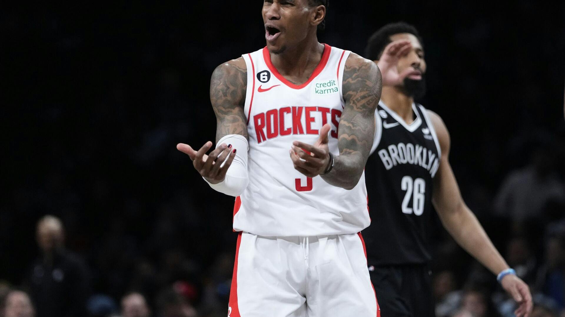 Houston Rockets'-stjernen Kevin Porter Jr. er lige nu i politiets varetægt efter angiveligt at have tæsket sin kæreste. 
